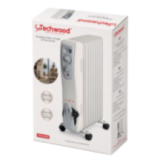 Radiateur Bain d'Huile Techwood 2000W - 9 Éléments