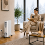 Radiateur Bain d'Huile Techwood 2000W - 9 Éléments