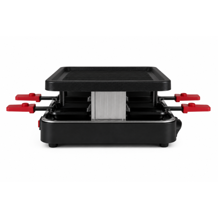 Appareil Raclette 4 Personnes 600W - Grill Démontable