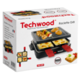 Appareil Raclette 4 Personnes 600W - Grill Démontable