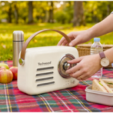 Radio FM Vintage & Enceinte Bluetooth - Techwood