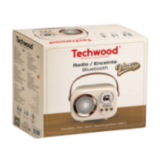 Radio FM Vintage & Enceinte Bluetooth - Techwood