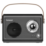 Radio FM Vintage & Enceinte Bluetooth - Techwood