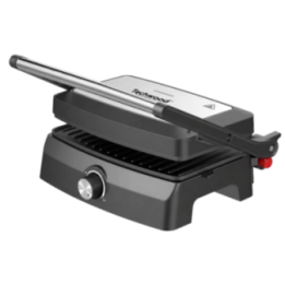 Grill Viande et Panini Techwood 1000W | Ouverture 180°