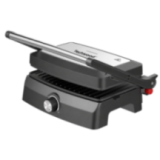 Grill Viande et Panini Techwood 1000W | Ouverture 180°