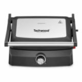 Grill Viande et Panini Techwood 1000W | Ouverture 180°