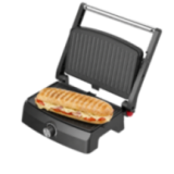 Grill Viande et Panini Techwood 1000W | Ouverture 180°