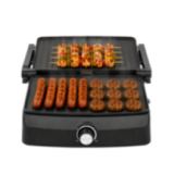 Grill Viande et Panini Techwood 1000W | Ouverture 180°