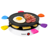 Appareil à Raclette 6 Personnes Techwood 800W | Grill