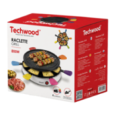 Appareil à Raclette 6 Personnes Techwood 800W | Grill