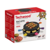 Appareil à Raclette 6 Personnes Techwood 800W | Grill