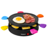 Appareil à Raclette 6 Personnes Techwood 800W | Grill