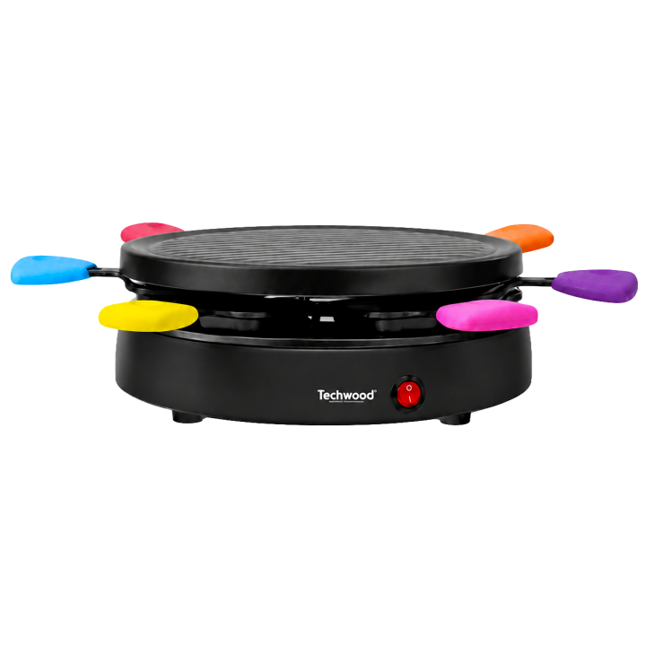 Appareil à Raclette 6 Personnes Techwood 800W | Grill