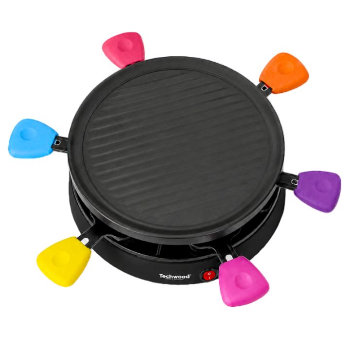 Appareil à Raclette 6 Personnes Techwood 800W | Grill