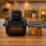 Air Fryer en Verre 6L | Friteuse Sans Huile Sans PTFE