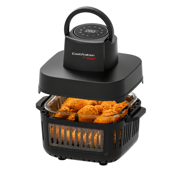 Air Fryer en Verre 6L | Friteuse Sans Huile Sans PTFE