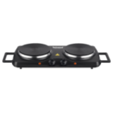 Plaque Électrique 2 Feux Techwood 2500W | Réchaud Compact