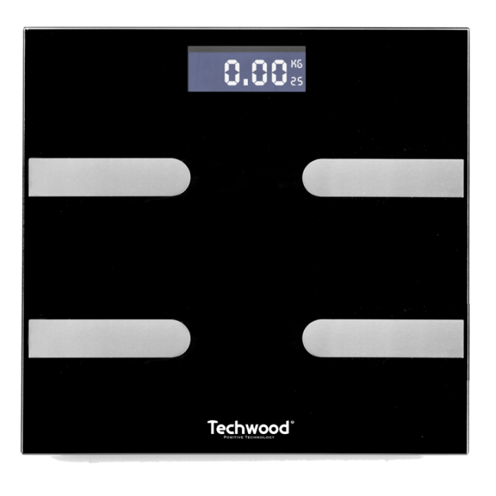 Pèse-Personne Connecté Techwood | Impédancemètre 50g