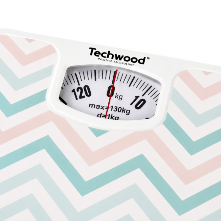 Pèse-Personne Mécanique Techwood 130kg | Sans Pile