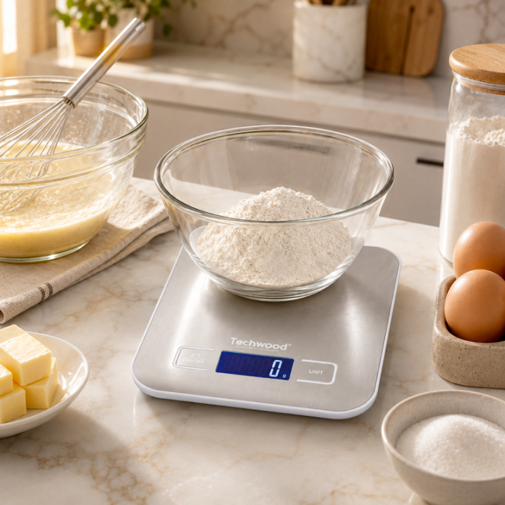 Balance de Cuisine Techwood 5kg | Pèse-Aliment 1g