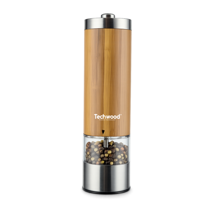 Moulin Électrique Sel et Poivre Techwood | Broyeur Épices