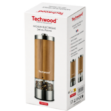 Moulin Électrique Sel et Poivre Techwood | Broyeur Épices