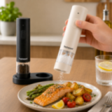 Set Moulin Électrique Sel & Poivre Techwood | USB-C