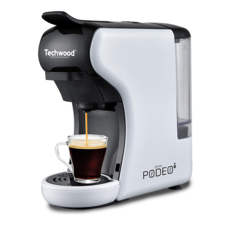 Machine à Café Multi-Capsules Techwood | 19 Bar - 1450W