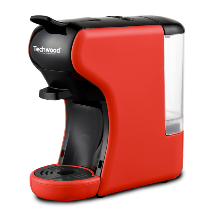 Machine à Café Multi-Capsules Techwood | 19 Bar - 1450W