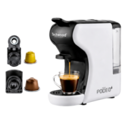 Machine à Café Multi-Capsules Techwood | 19 Bar - 1450W