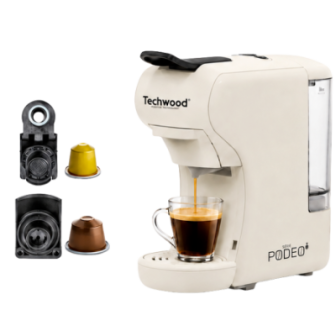 Cafetière Expresso MULTI-CAPSULES - Beige