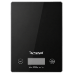 Balance de Cuisine Bol 1L Techwood | 5 kg - Précision 1g