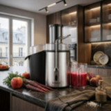 Centrifugeuse 1000W fruits & légumes – Filtre inox & double sécurité