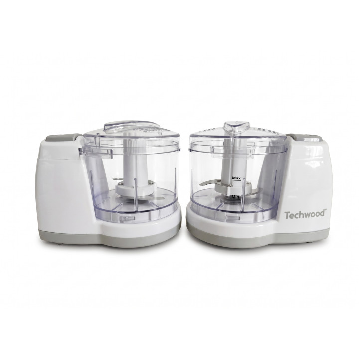 Mini-hachoir 150W compact – Lames inox & bouton poussoir