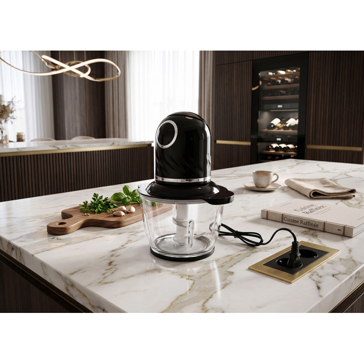 Mini hachoir 800 mL, 4 lames inox, 300 W | Techwood