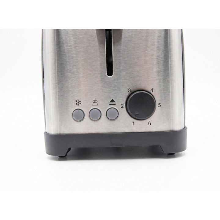 Inox Brushed" bread toaster