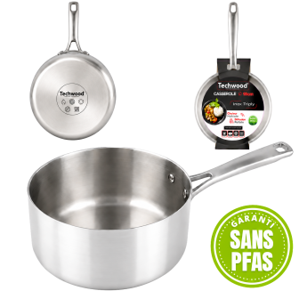 Casserole Inox - 18 CM