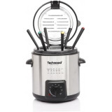 Friteuse et Appareil à Fondue 2-en-1 Techwood Inox | 1L