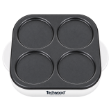 Crêpière Mini Crêpes & Pancakes Techwood | 4 Empreintes