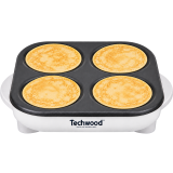 Crêpière Mini Crêpes & Pancakes Techwood | 4 Empreintes