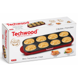Crêpière 8 empreintes et pancakes 1500 W | Techwood