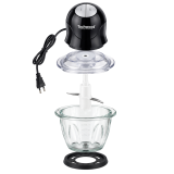 Mini Hachoir Électrique Bol Verre 600ml Techwood | 400W