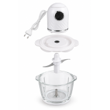 Mini hachoir 800 mL, 4 lames inox, 300 W | Techwood