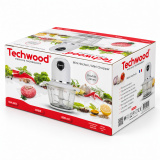 Mini hachoir 800 mL, 4 lames inox, 300 W | Techwood