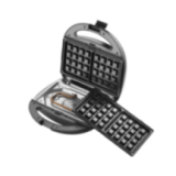Waffle / Croque / Grill maker INOX Red