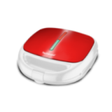 Waffle / Croque / Grill maker INOX Red