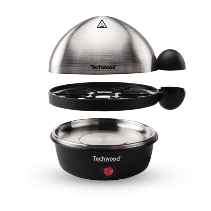Stainless steel electric egg cooker