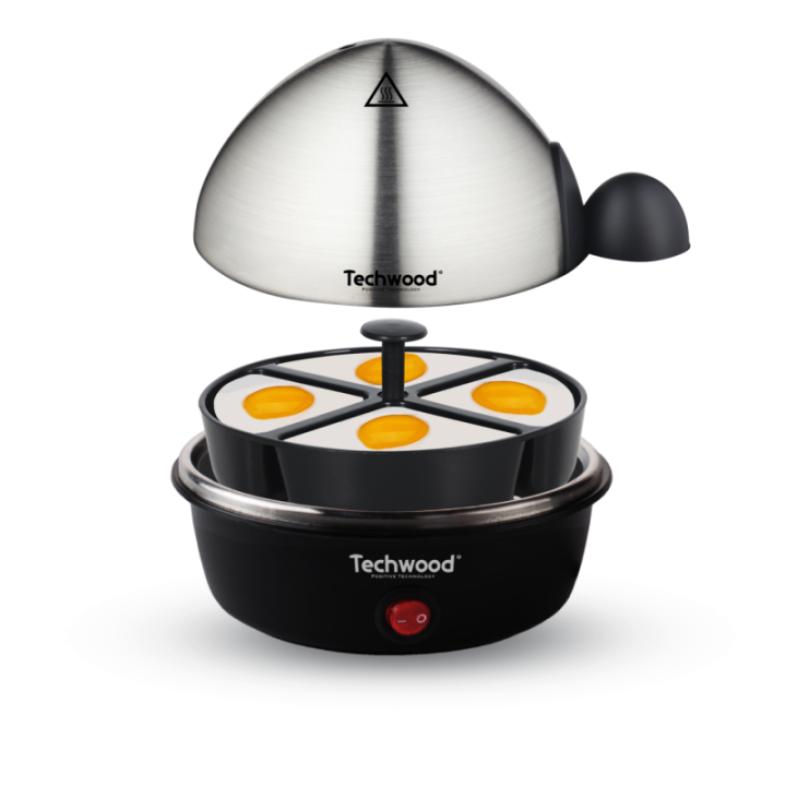 Stainless steel electric egg cooker