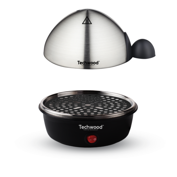 Stainless steel electric egg cooker