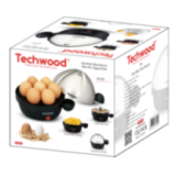 Stainless steel electric egg cooker